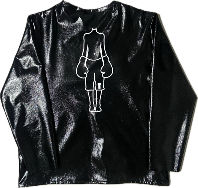 VINYL ARMY CUT TEE SHIRT